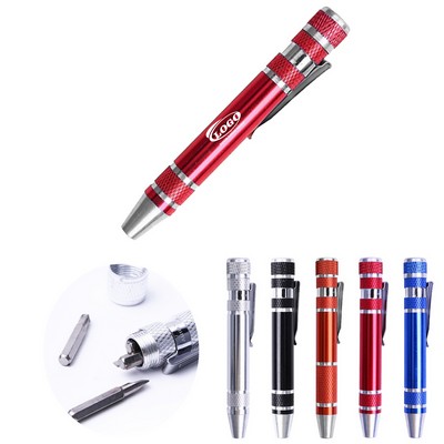 Multipurpose 8" 1 Magnetic Pocket Screwdriver