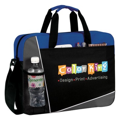 Tri-Color Briefcase