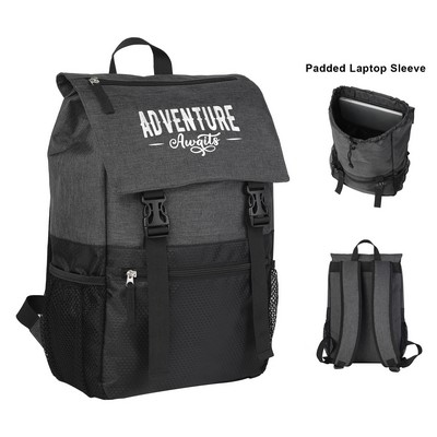 Flip Top Rucksack Backpack